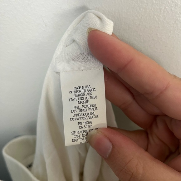 Helmut lang off white midi drape skirt size p/XS - Picture 7 of 9